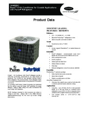 Carrier 24abb3c 3pd Heat Air Conditioner Manual page 1