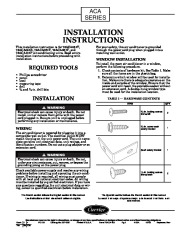 Carrier Owners Manual page 1