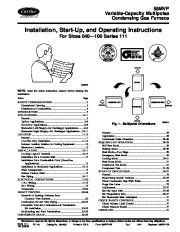 Carrier Owners Manual page 1