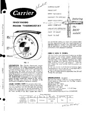 Carrier Owners Manual page 1