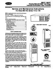 Carrier Owners Manual page 1