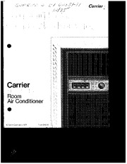 Carrier Owners Manual page 1