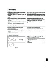 Mitsubishi Electric Owners Manual page 3