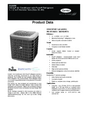 Carrier 24anb6 1pd Heat Air Conditioner Manual page 1