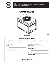 Carrier Owners Manual page 1