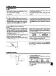 Mitsubishi Electric Owners Manual page 3