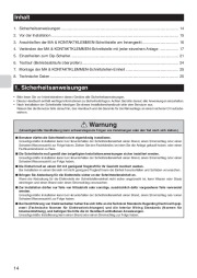 Mitsubishi Electric Owners Manual page 14