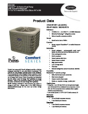 Carrier 25hcb3 1pd Heat Air Conditioner Manual page 1