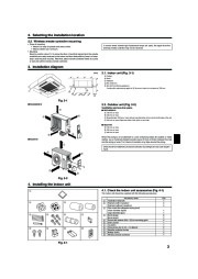 Mitsubishi Electric Owners Manual page 3