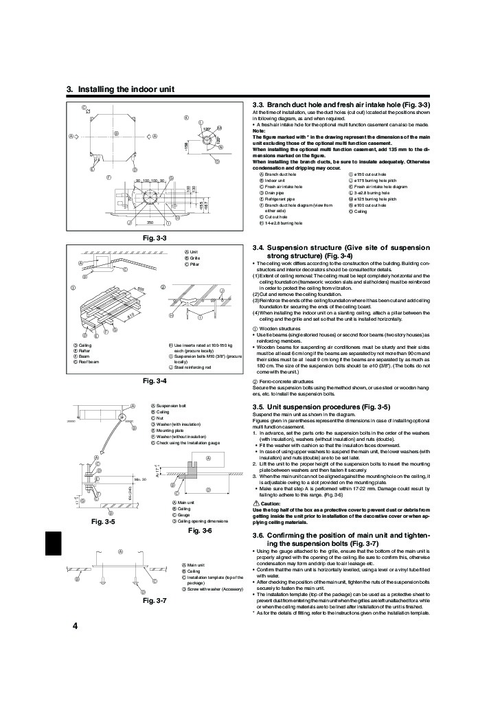 Mitsubishi Mr Slim BG79U156H02 RLA RP AA Ceiling Cassette ...