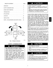 Carrier Owners Manual page 3