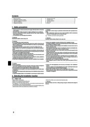 Mitsubishi Electric Owners Manual page 2