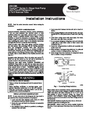 Carrier Owners Manual page 1