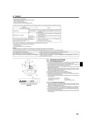 Mitsubishi Electric Owners Manual page 29