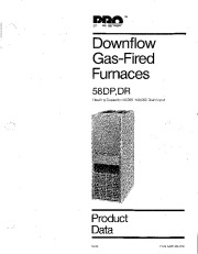 Carrier 58DP 58DR 1PD Gas Furnace Owners Manual page 1
