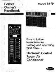 Carrier 51 79 Heat Air Conditioner Manual page 1