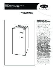 Carrier 58MCB 1PDREVA Gas Furnace Owners Manual page 1