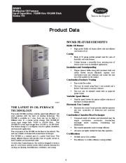 Carrier 58VMR 3PD Gas Furnace Owners Manual page 1