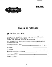 Carrier Owners Manual page 14