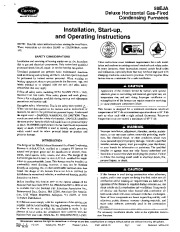 Carrier Owners Manual page 1