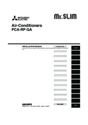 Mitsubishi Electric Owners Manual page 1