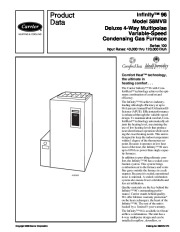 Carrier 58MVB 1PD Gas Furnace Owners Manual page 1