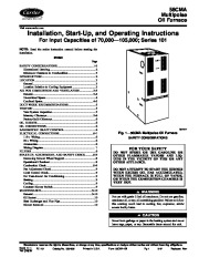 Carrier Owners Manual page 1