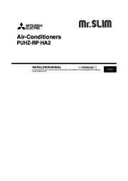 Mitsubishi Electric Owners Manual page 1