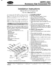 Carrier 58GSC 2SI Gas Furnace Owners Manual page 1