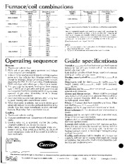 Carrier Owners Manual page 8