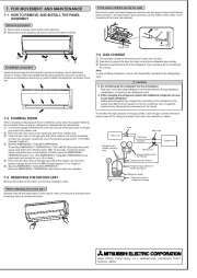 Mitsubishi Electric Owners Manual page 8