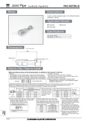 Mitsubishi Electric Owners Manual page 22