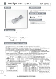 Mitsubishi Electric Owners Manual page 24