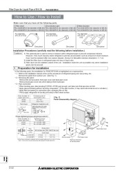 Mitsubishi Electric Owners Manual page 32