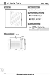 Mitsubishi Electric Owners Manual page 42