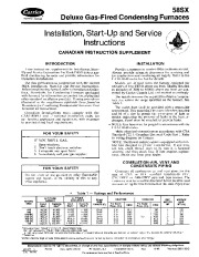 Carrier Owners Manual page 1