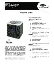 Carrier 24abc6 2pd Heat Air Conditioner Manual page 1