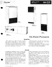 Carrier 58F 1P Gas Furnace Owners Manual page 1