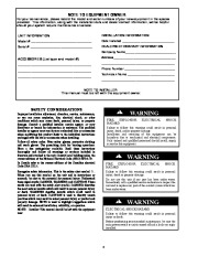 Carrier Owners Manual page 2