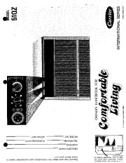 Carrier 51 121 Heat Air Conditioner Manual page 1
