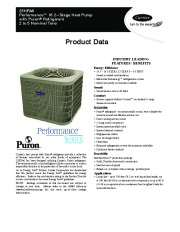 Carrier 25hpa6 1pd Heat Air Conditioner Manual page 1