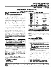 Carrier 58M 80SI Gas Furnace Owners Manual page 1