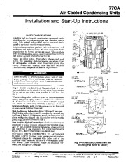 Carrier 77ca 1si Heat Air Conditioner Manual page 1