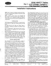 Carrier Owners Manual page 1