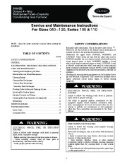 Carrier 58MEB 03SM Gas Furnace Owners Manual page 1