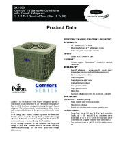 Carrier 24acb3 3pd Heat Air Conditioner Manual page 1