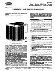 Carrier Owners Manual page 1