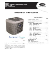 Carrier 24ana 2si Heat Air Conditioner Manual page 1