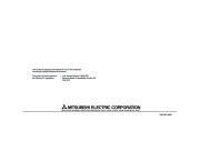 Mitsubishi Electric Owners Manual page 14