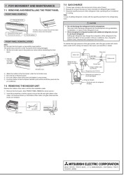 Mitsubishi Electric Owners Manual page 8